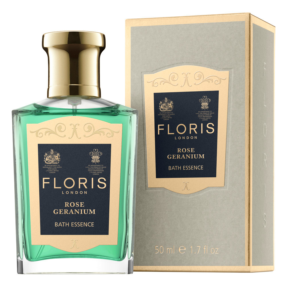 Se Floris Rose Geranium Bath Essence, 50 ml. hos Proshave